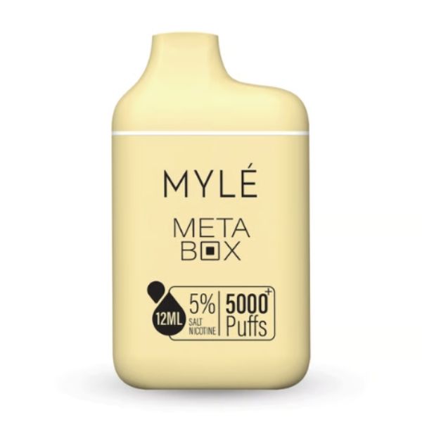 Myle Meta Box French Vanilla 20MG Disposable Device