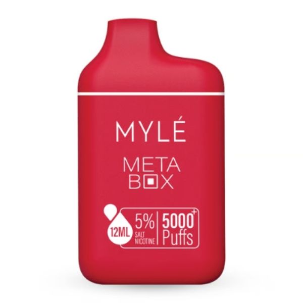 Myle Meta Box Red Apple 20MG Disposable Device