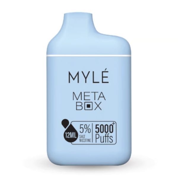 Myle Meta Box Blueberry Lemon Disposable Device