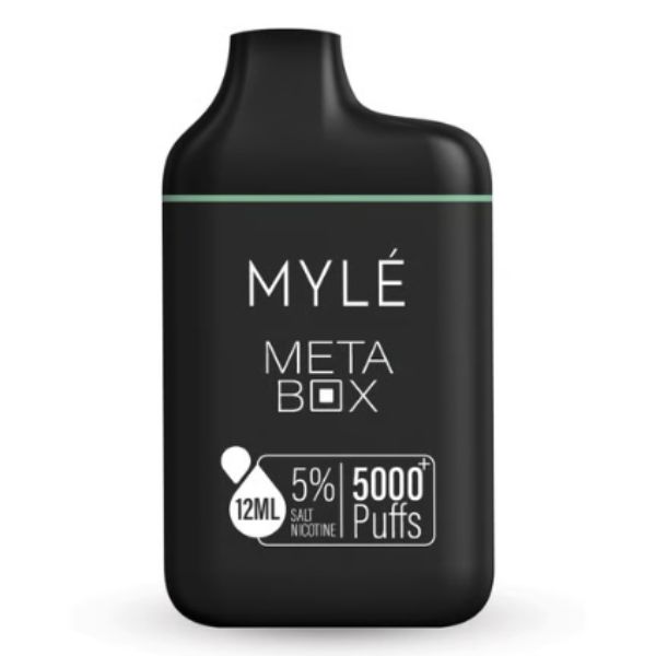 Myle Meta Box Iced Mint Disposable Device